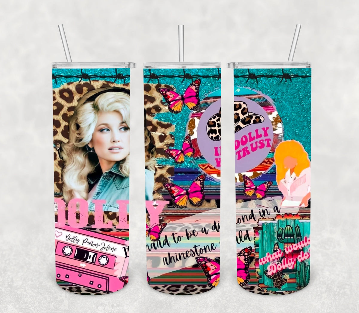 In Dolly We Trust Tumbler