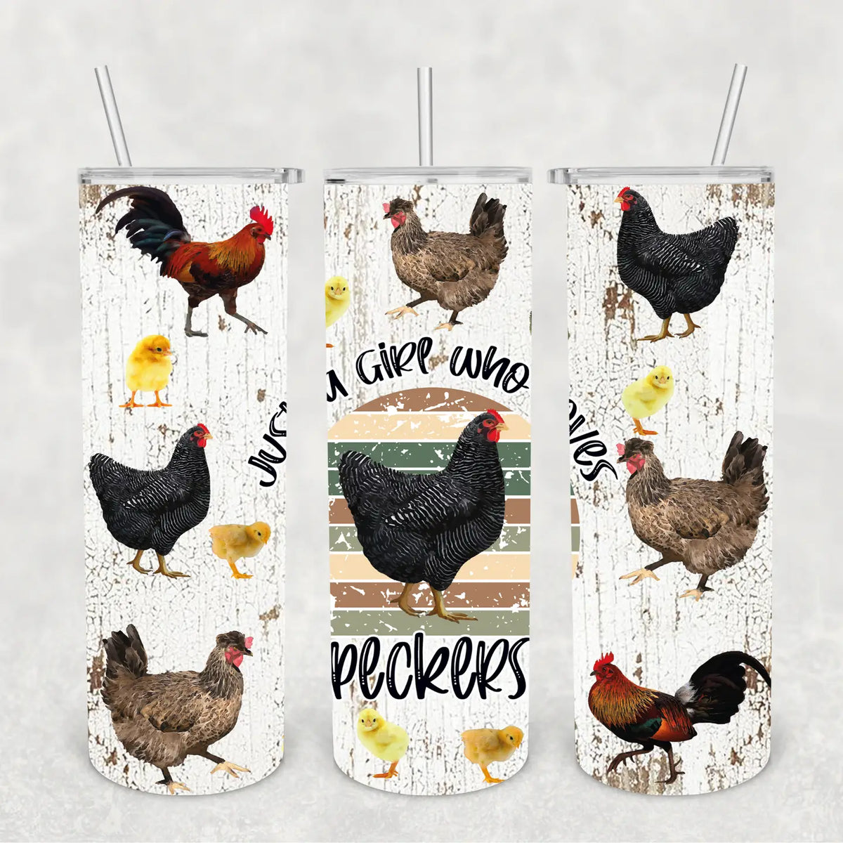 Just A Girl Who Loves Peckers Tumbler