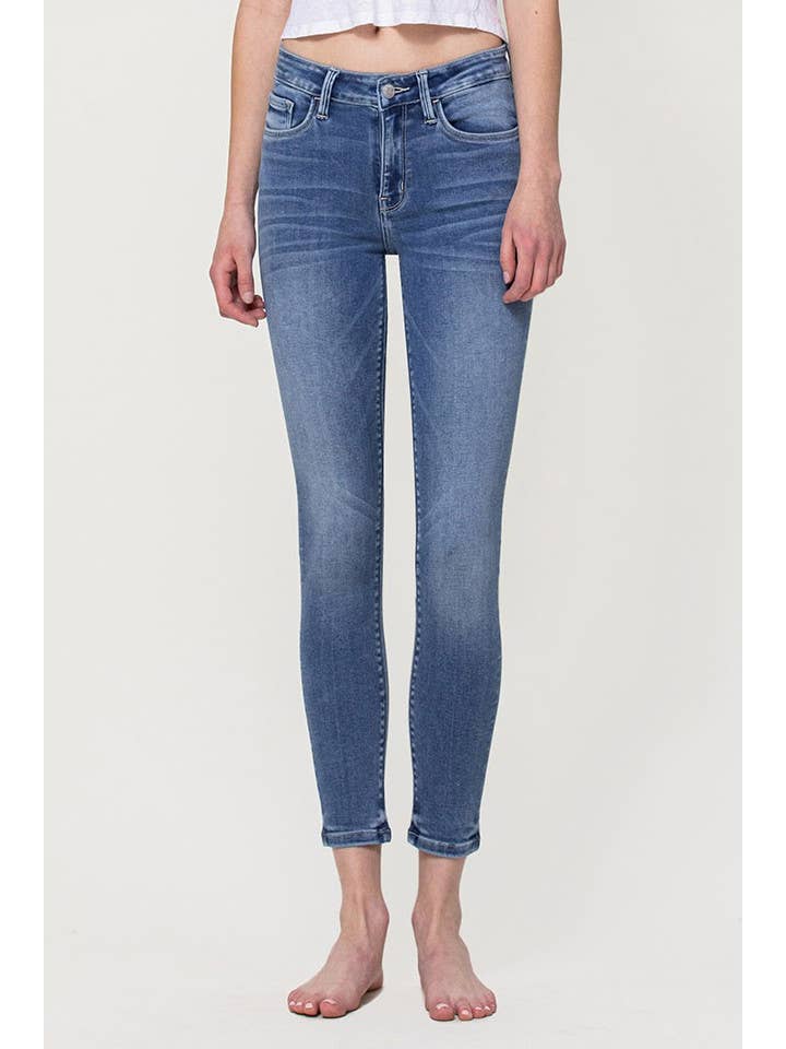 Flying Monkey Mid Rise Crop Jean
