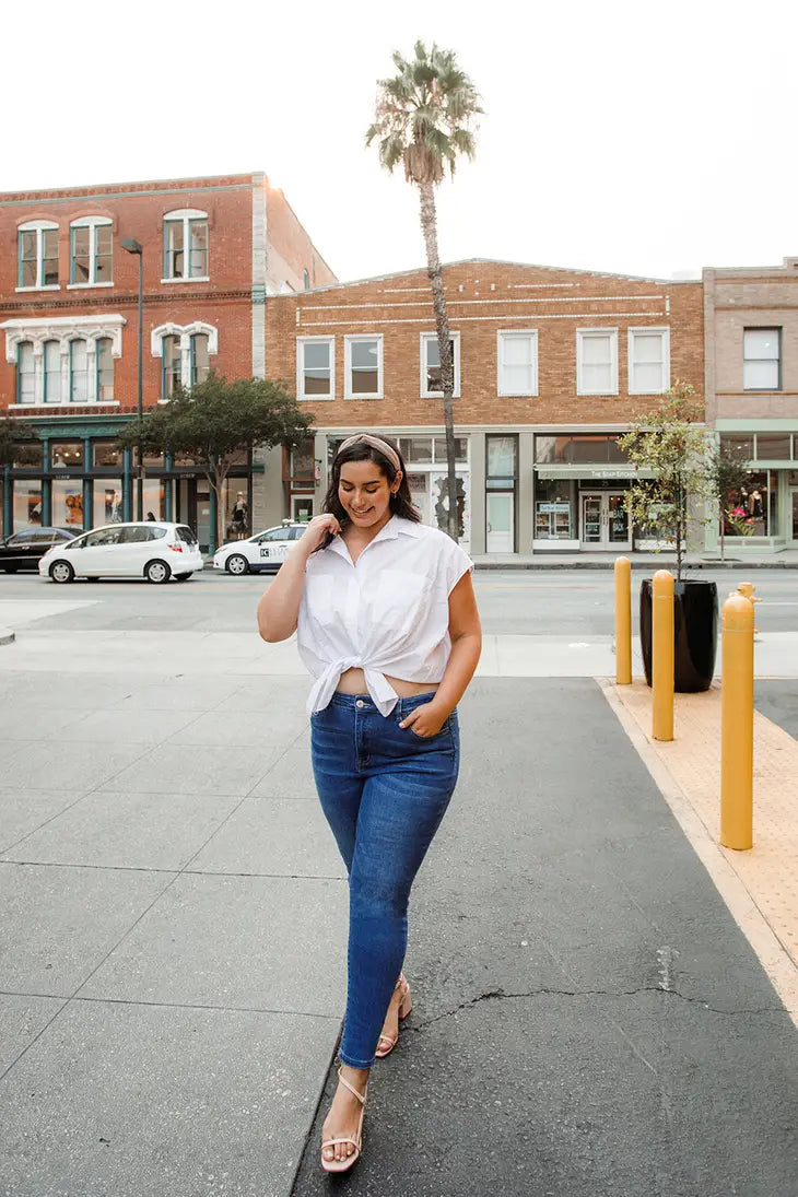 Vervet Haylie High Rise Skinny - Curvy