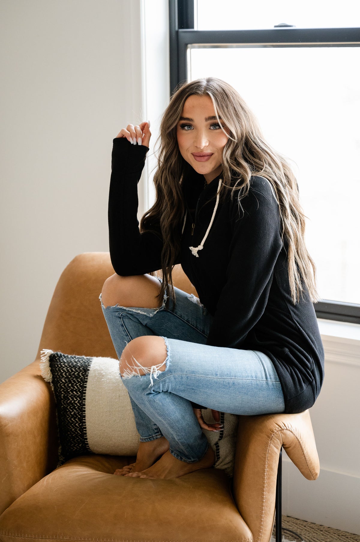 Ampersand Cozy Cutie 1/2 Zip - Curvy