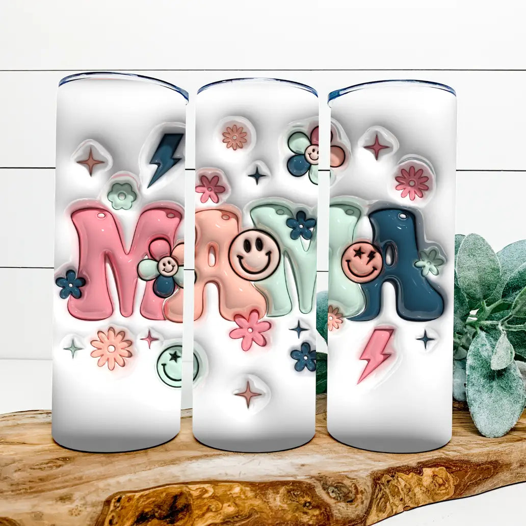 Mama Tumbler-3d Illusion Tumbler