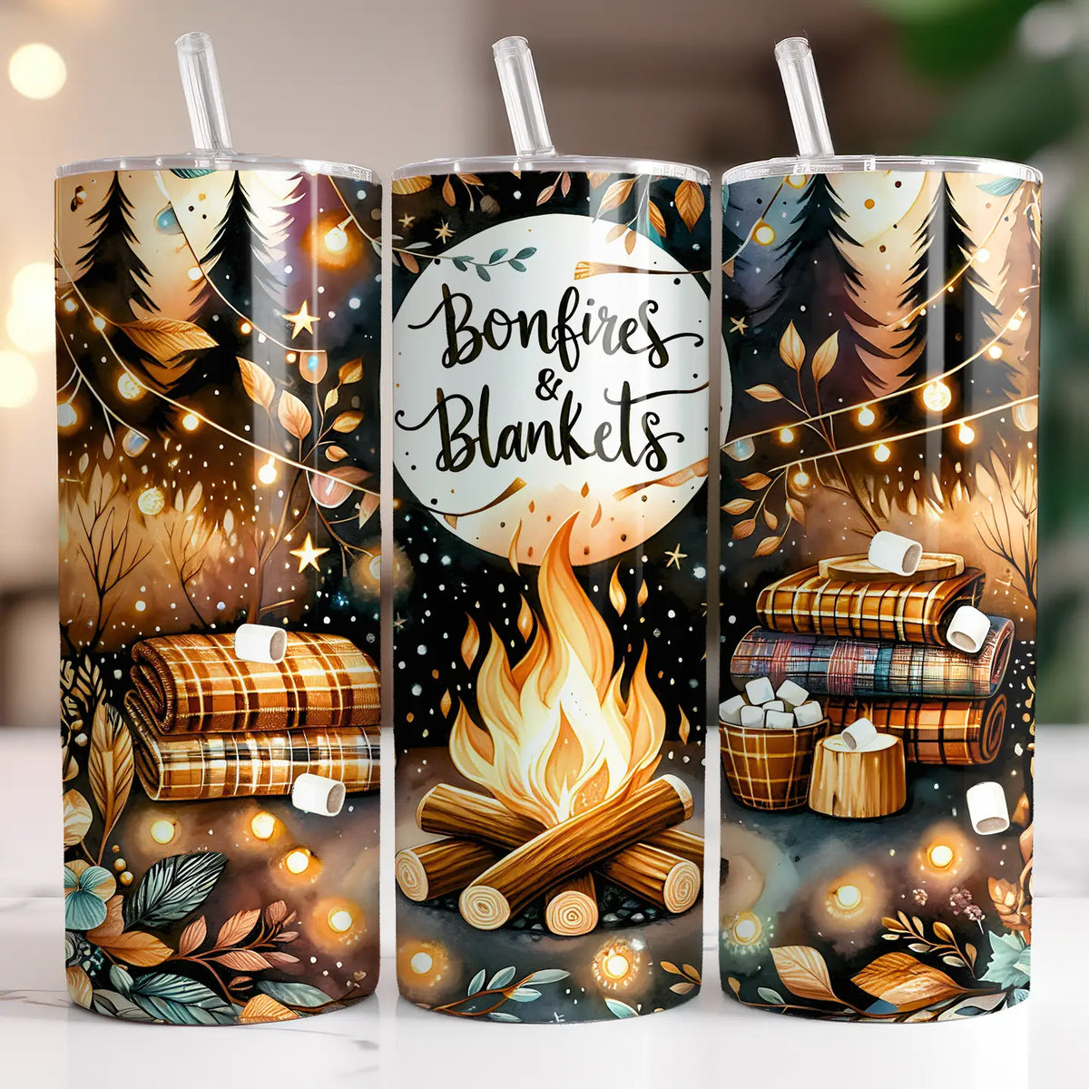 Bonfires Tumbler