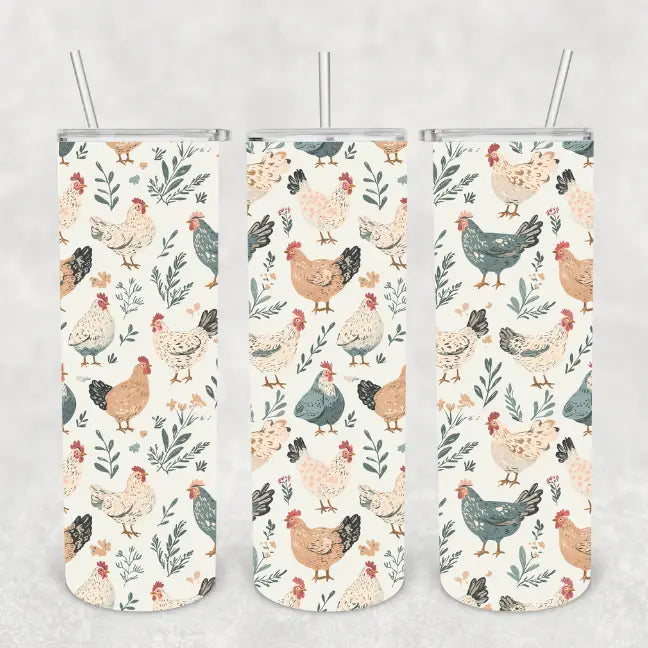 Cute Chickens Tumbler
