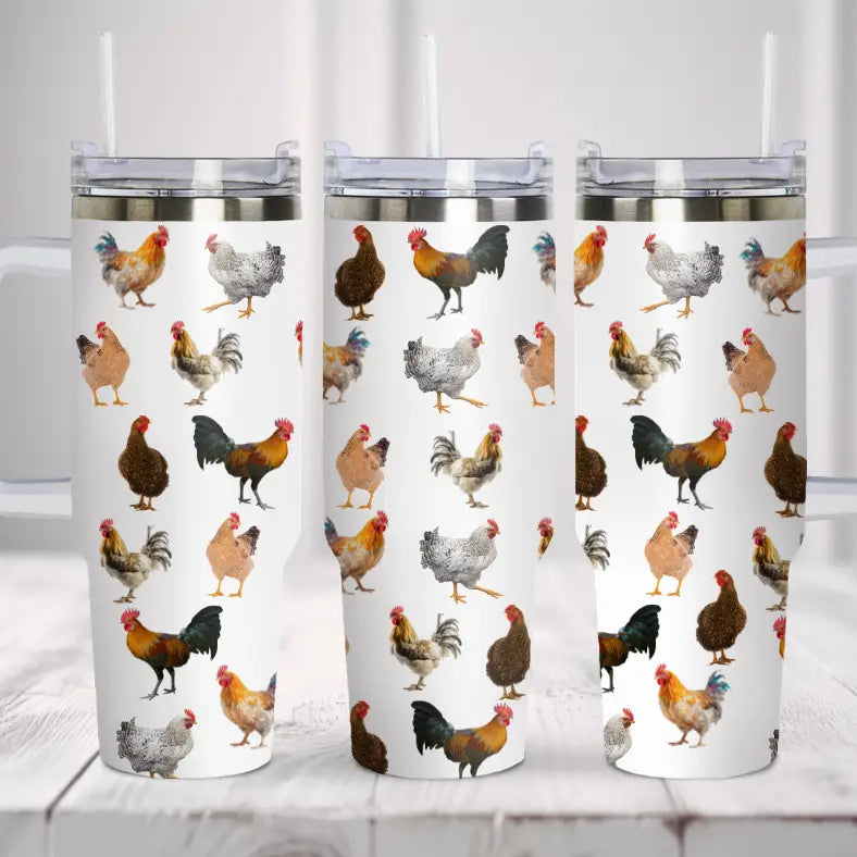 Chicken Tumbler 40oz