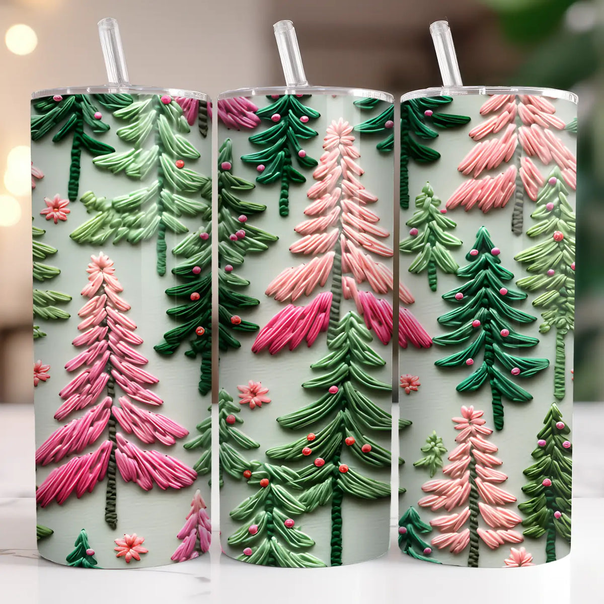 Frosted Forest Tumbler