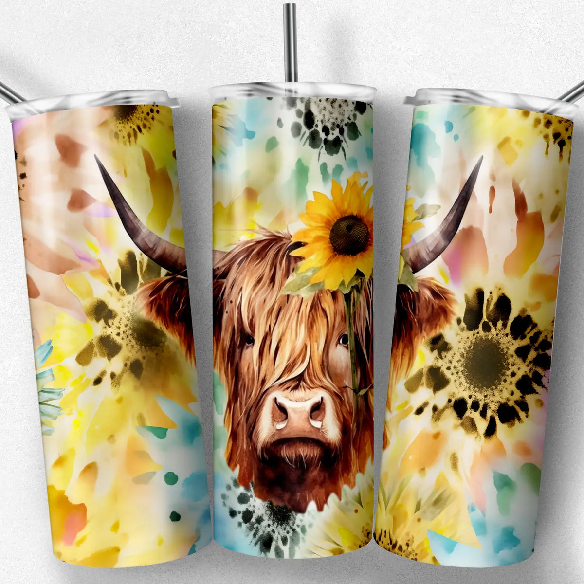 Highland Cow Tumbler