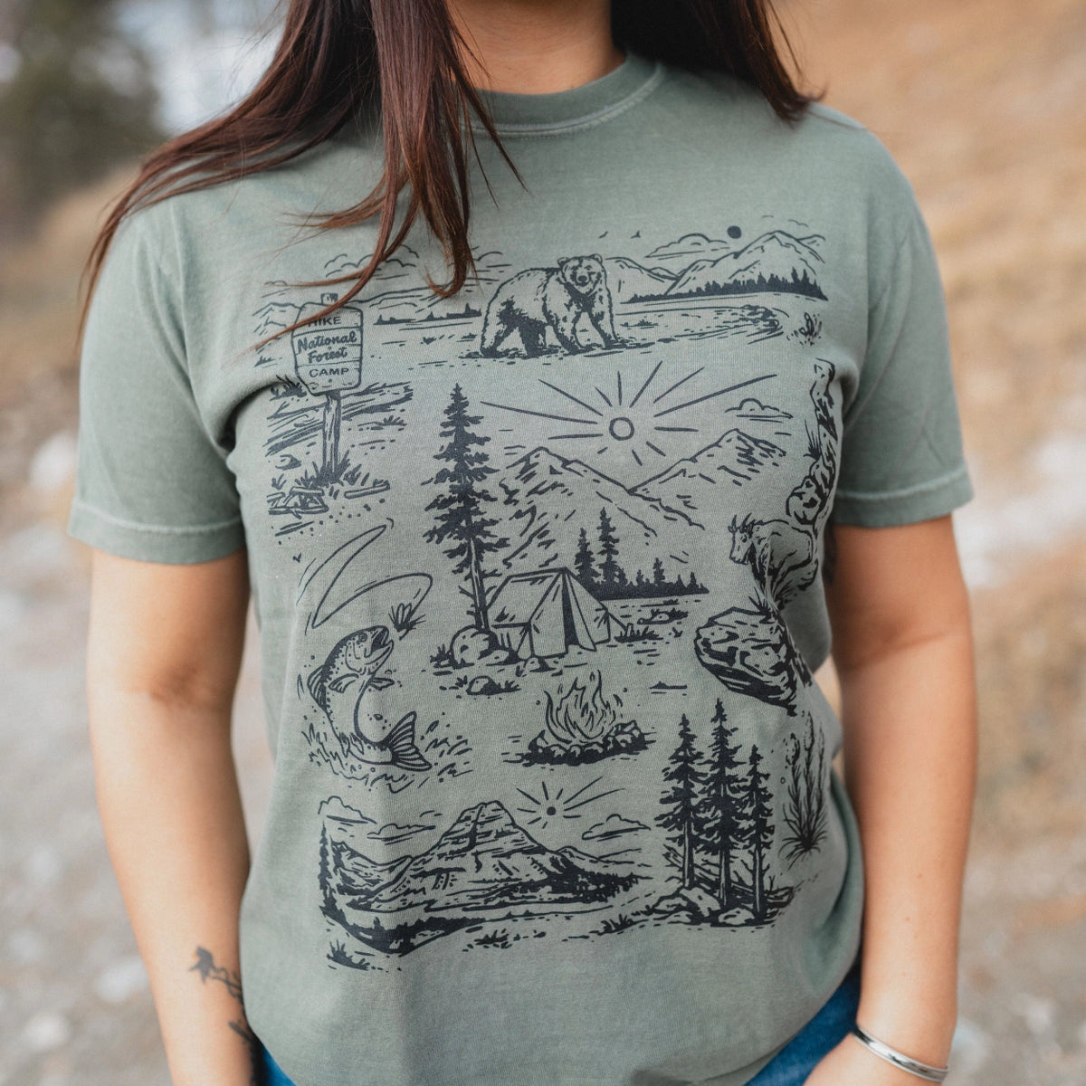 National Forest Tee