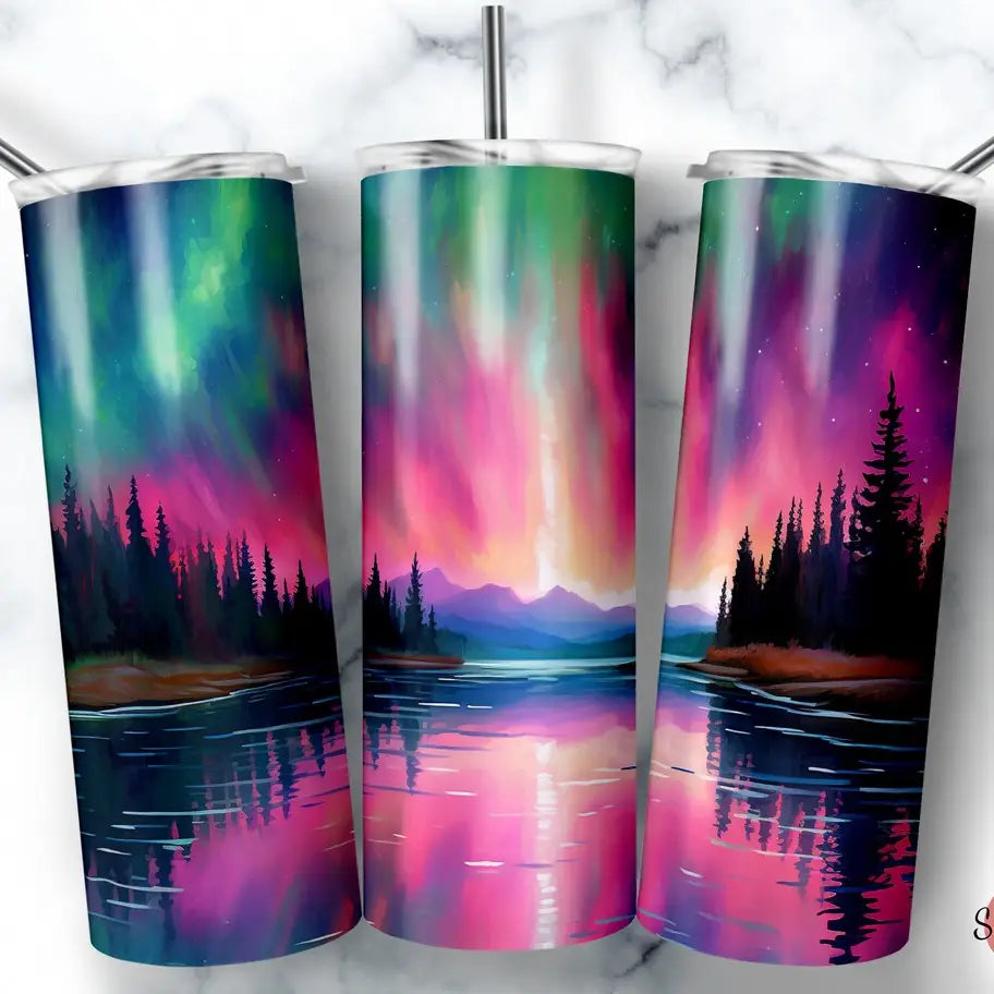 Northern Lights Tumbler