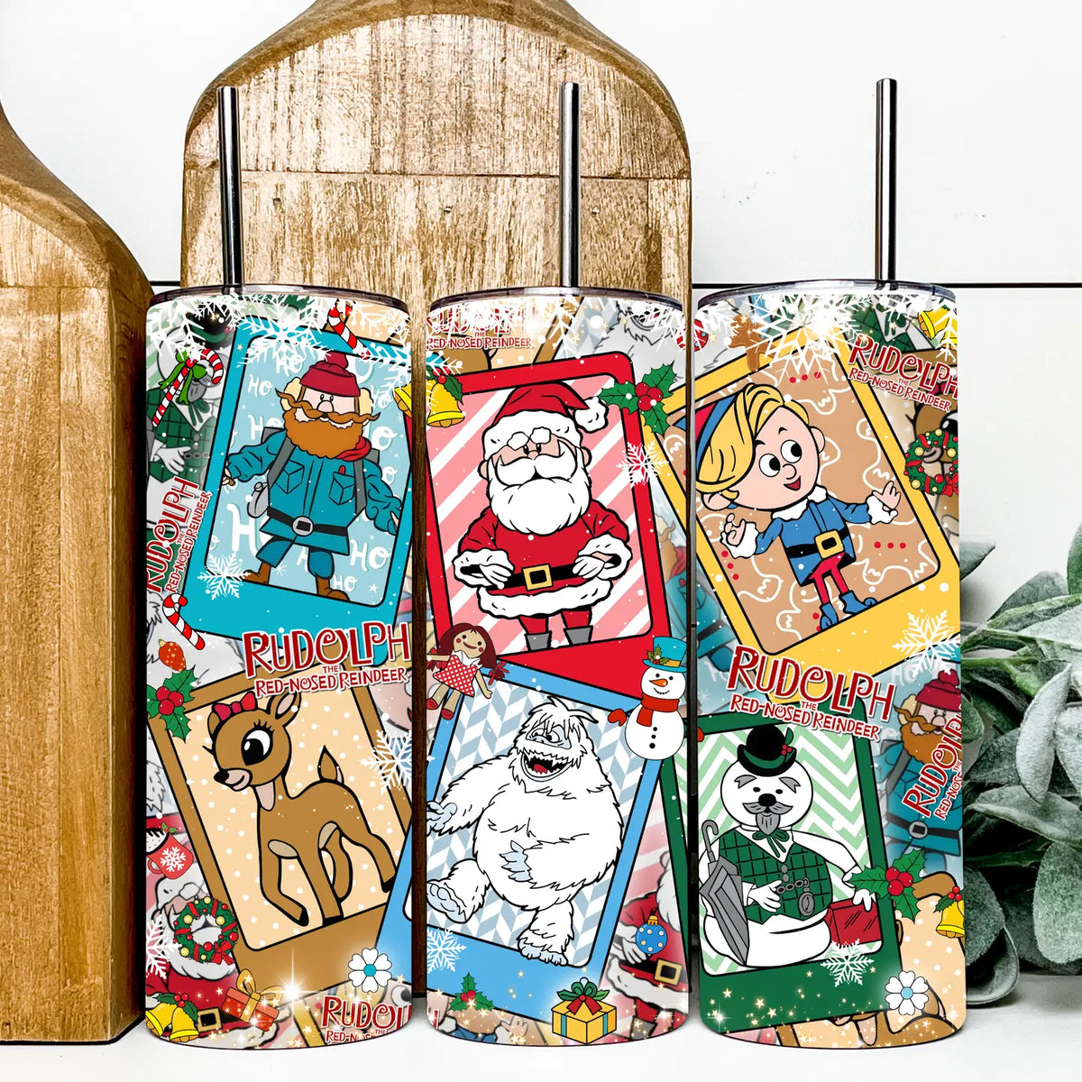 Rudolph and Friends Tumbler