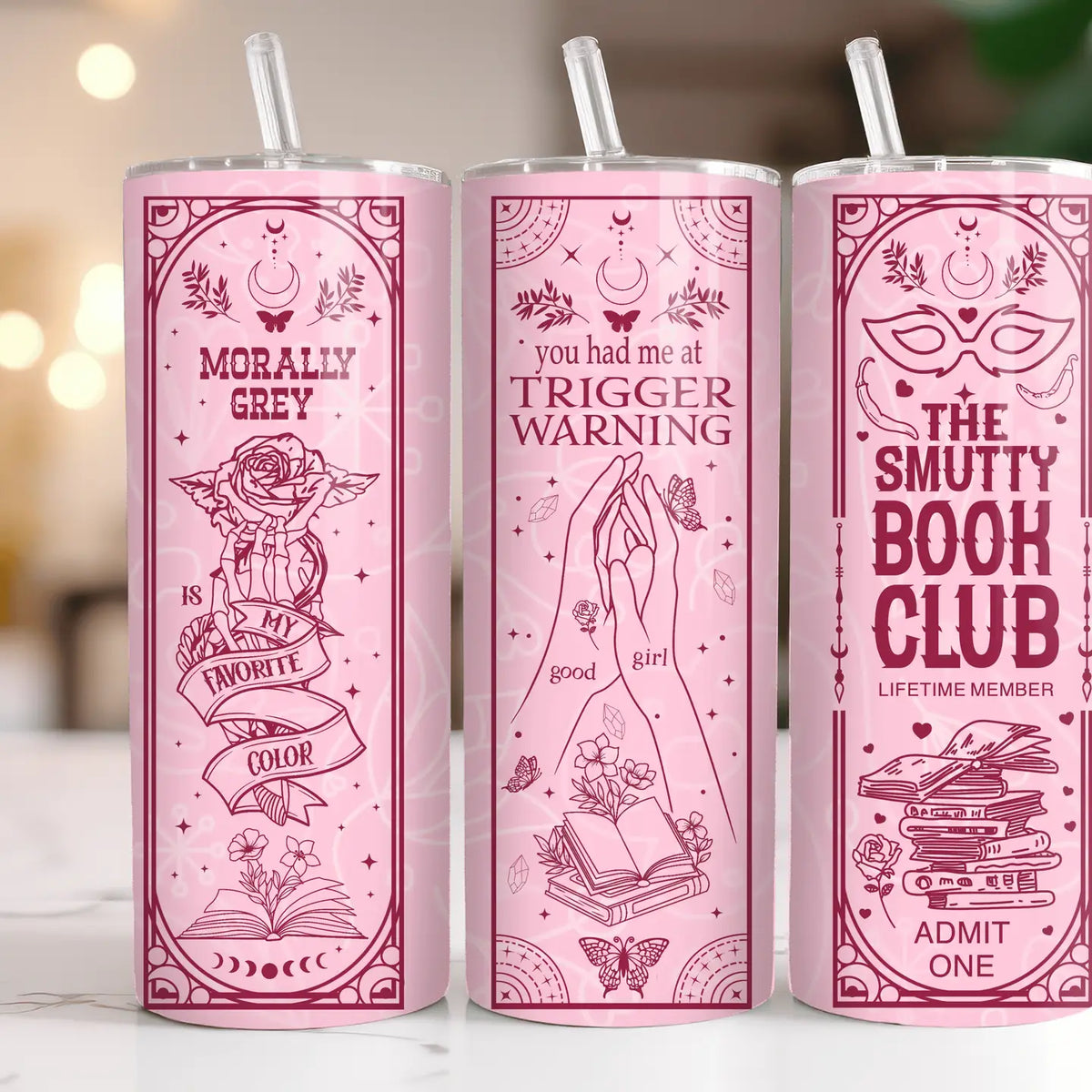 Smutty Book Club Tumbler